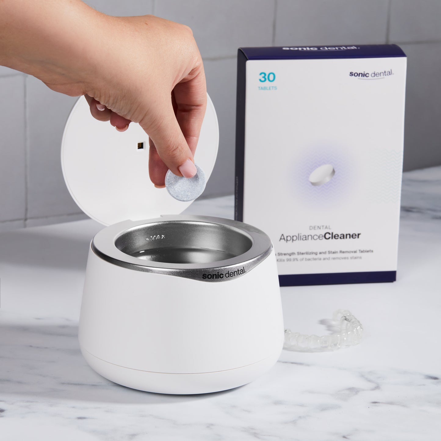 Sonische tandheelkundige tabletten - 30 tabletten