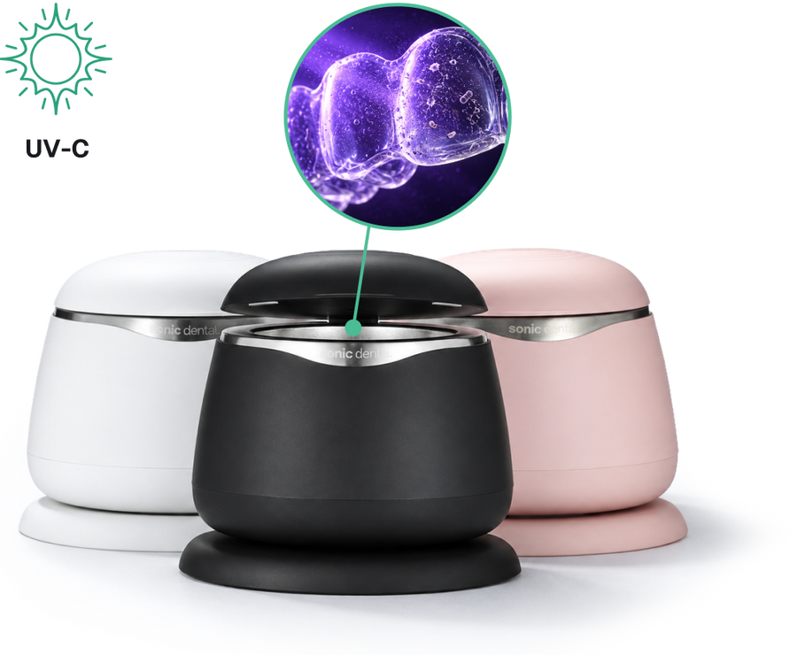 Pearl White en Onyx Black Sonic Odyssey-reinigers
