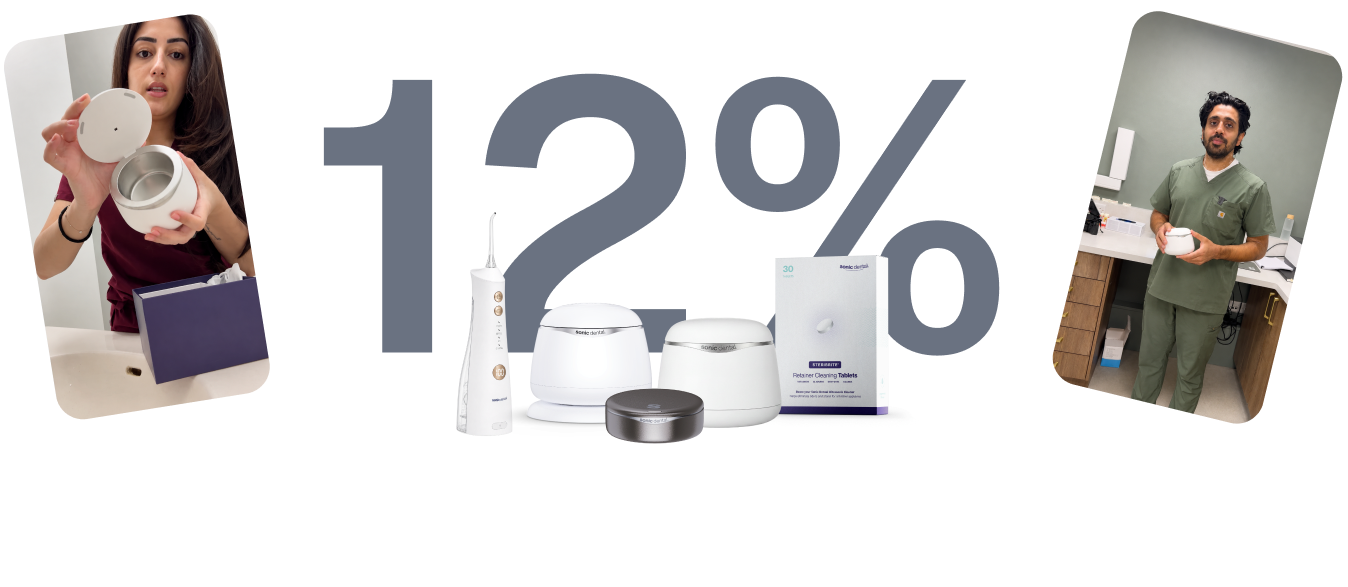 Verdien 12% commissie door Sonic Dental producten te delen met uw publiek